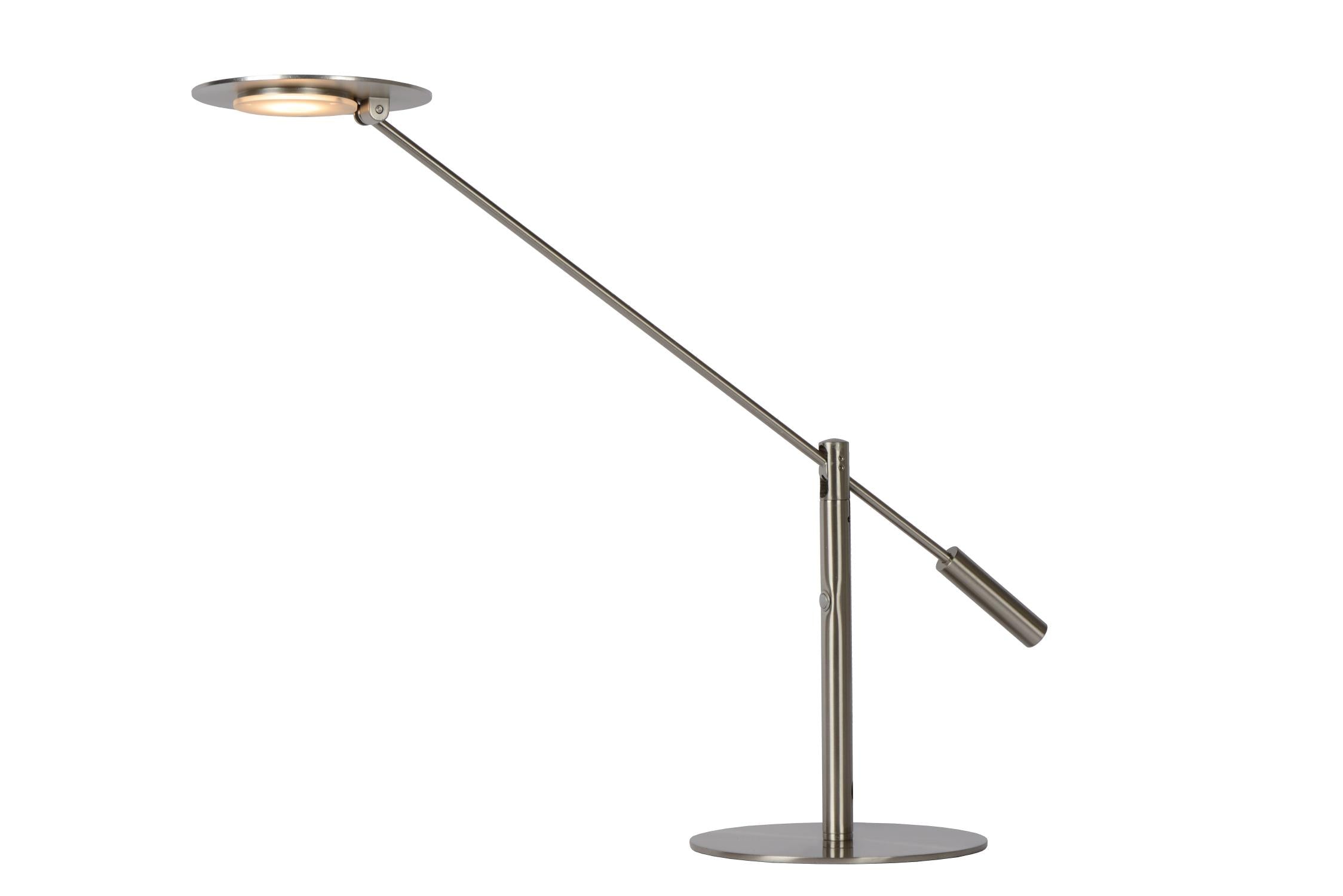 ANSELMO - Desk lamp - LED Dimmable - 1x9W 3000K - Matt chrome