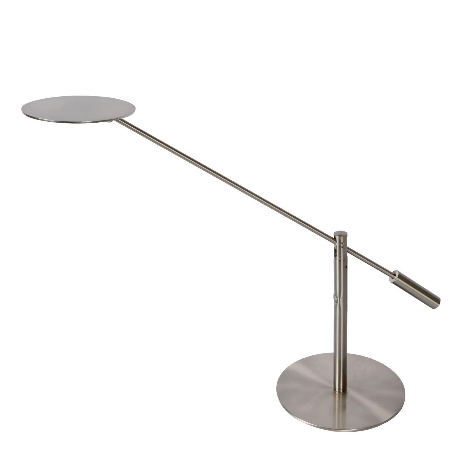 ANSELMO - Desk lamp - LED Dimmable - 1x9W 3000K - Matt chrome