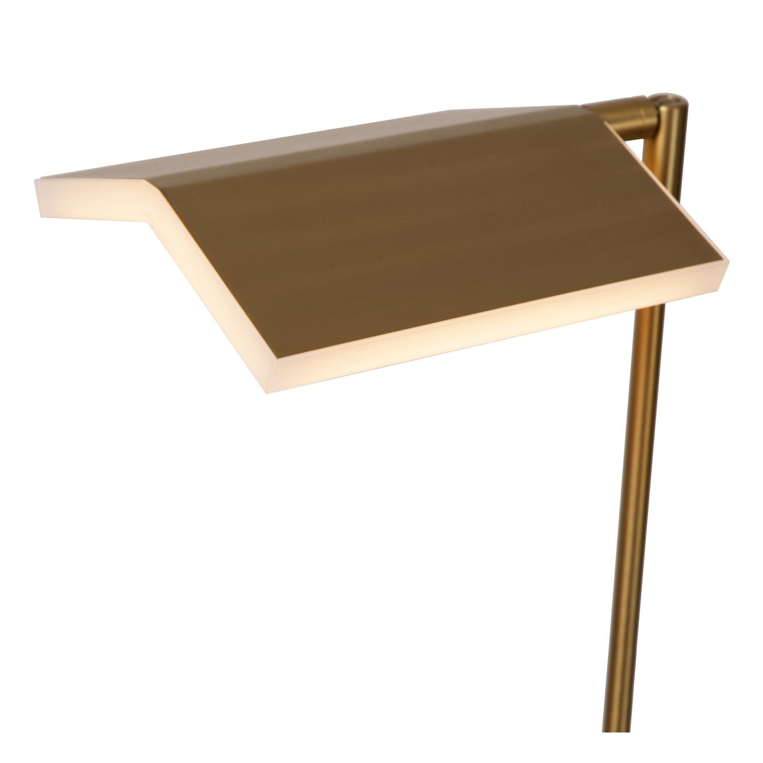 AARON - Leeslamp - LED Dimb. - CCT - 1x12W 2700K/4000K - Mat Goud / Messing