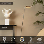 AARON - Leeslamp - LED Dimb. - CCT - 1x12W 2700K/4000K - Mat Goud / Messing