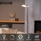 AARON - Liseuse - LED Var. - CCT - 1x12W 2700K/4000K - Noir