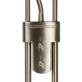 CHAMPION-LED - Reading lamp - Ø 30 cm - LED Dimmable - 3000K - Matt chrome