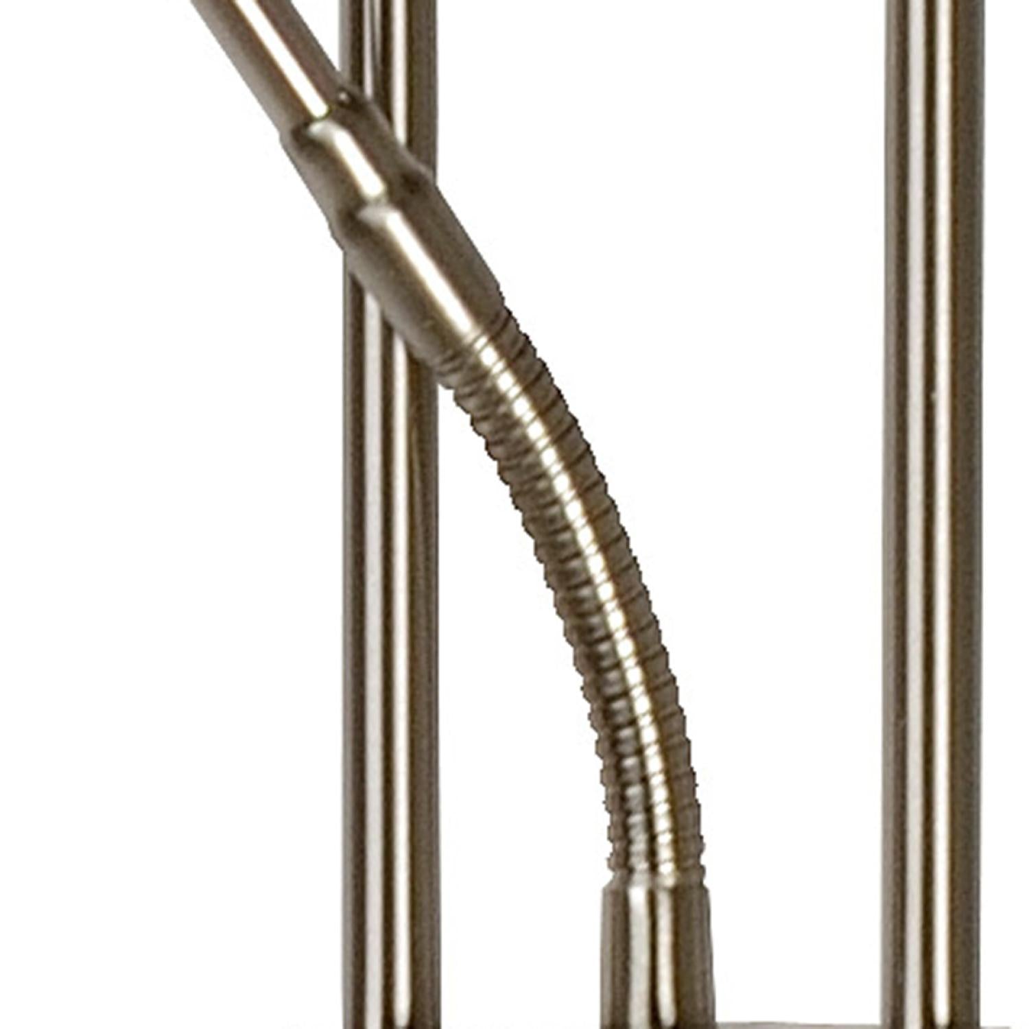 CHAMPION-LED - Reading lamp - Ø 30 cm - LED Dimmable - 3000K - Matt chrome