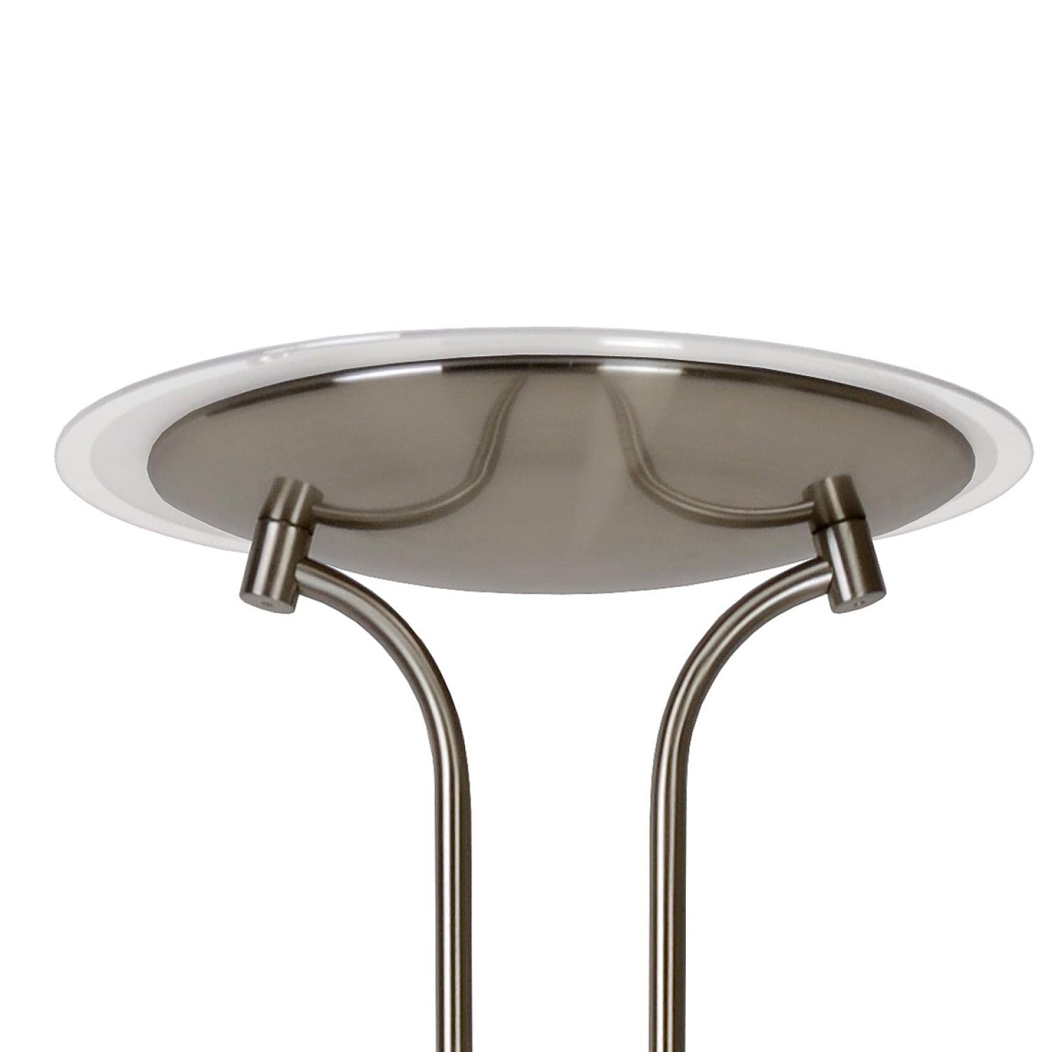 CHAMPION-LED - Reading lamp - Ø 30 cm - LED Dimmable - 3000K - Matt chrome