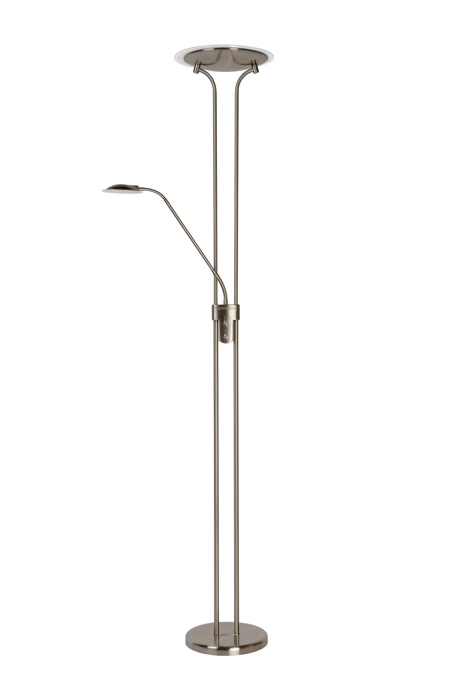 CHAMPION-LED - Reading lamp - Ø 30 cm - LED Dimmable - 3000K - Matt chrome