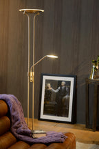 CHAMPION-LED - Reading lamp - Ø 30 cm - LED Dimmable - 3000K - Matt chrome