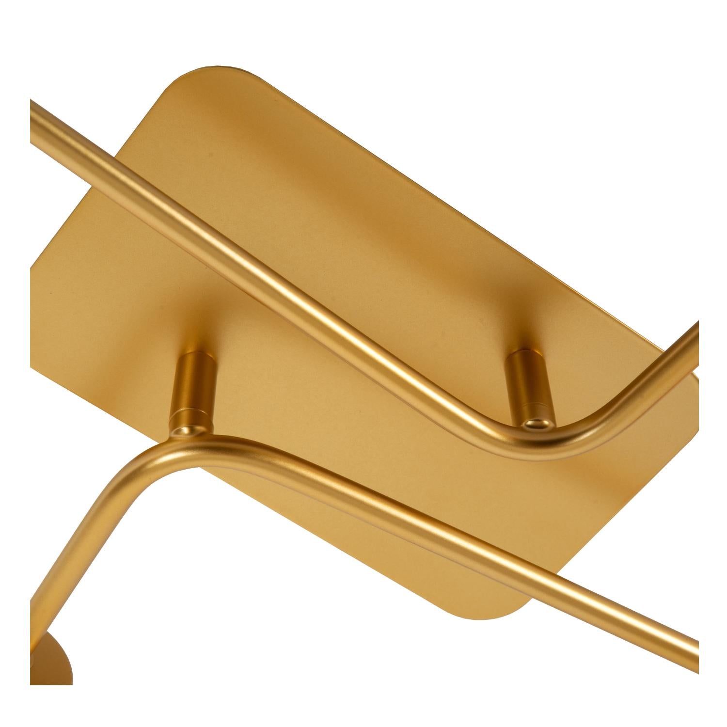 LESTER - Ceiling light - 4xE27 - Matt Gold / Brass