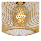 MESH - Plafonnière - Ø 45 cm - 1xE27 - Mat Goud / Messing