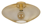 MESH - Plafonnière - Ø 45 cm - 1xE27 - Mat Goud / Messing