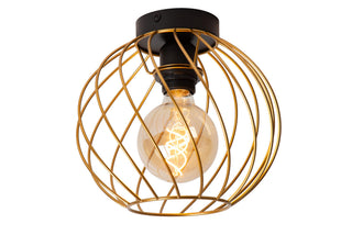 DANZA - Ceiling light - Ø 25 cm - 1xE27 - Matt Gold / Brass
