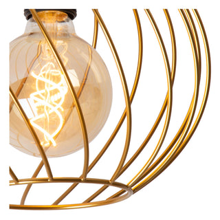 DANZA - Ceiling light - Ø 25 cm - 1xE27 - Matt Gold / Brass