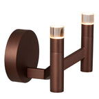 Lucide - WELLINGTON - Wall light - LED Dimmable - G9 - 2x3W 2700K - Coffee - IP20