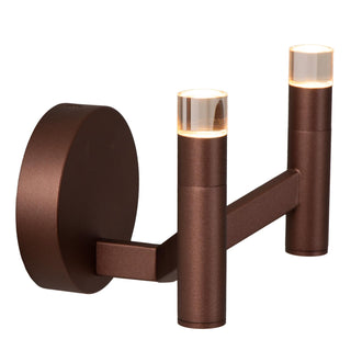 Lucide - WELLINGTON - Wall light - LED Dimmable - G9 - 2x3W 2700K - Coffee - IP20