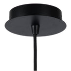 MALUNGA - Suspension - Ø 25 cm - 1xE27 - Noir