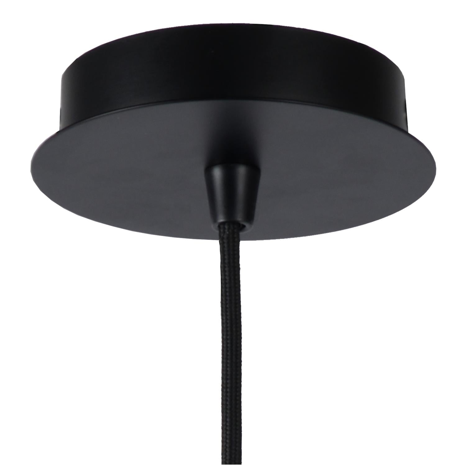 MALUNGA - Suspension - Ø 25 cm - 1xE27 - Noir