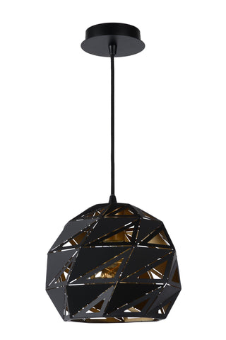 MALUNGA - Suspension - Ø 25 cm - 1xE27 - Noir