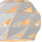 MALUNGA - Hanglamp - Ø 25 cm - 1xE27 - Wit