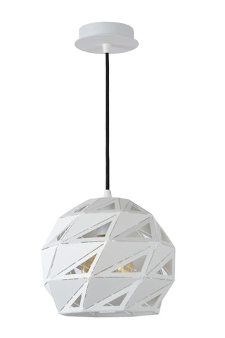 MALUNGA - Hanglamp - Ø 25 cm - 1xE27 - Wit