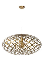WOLFRAM - Hanglamp - Ø 65 cm - 1xE27 - Mat Goud / Messing