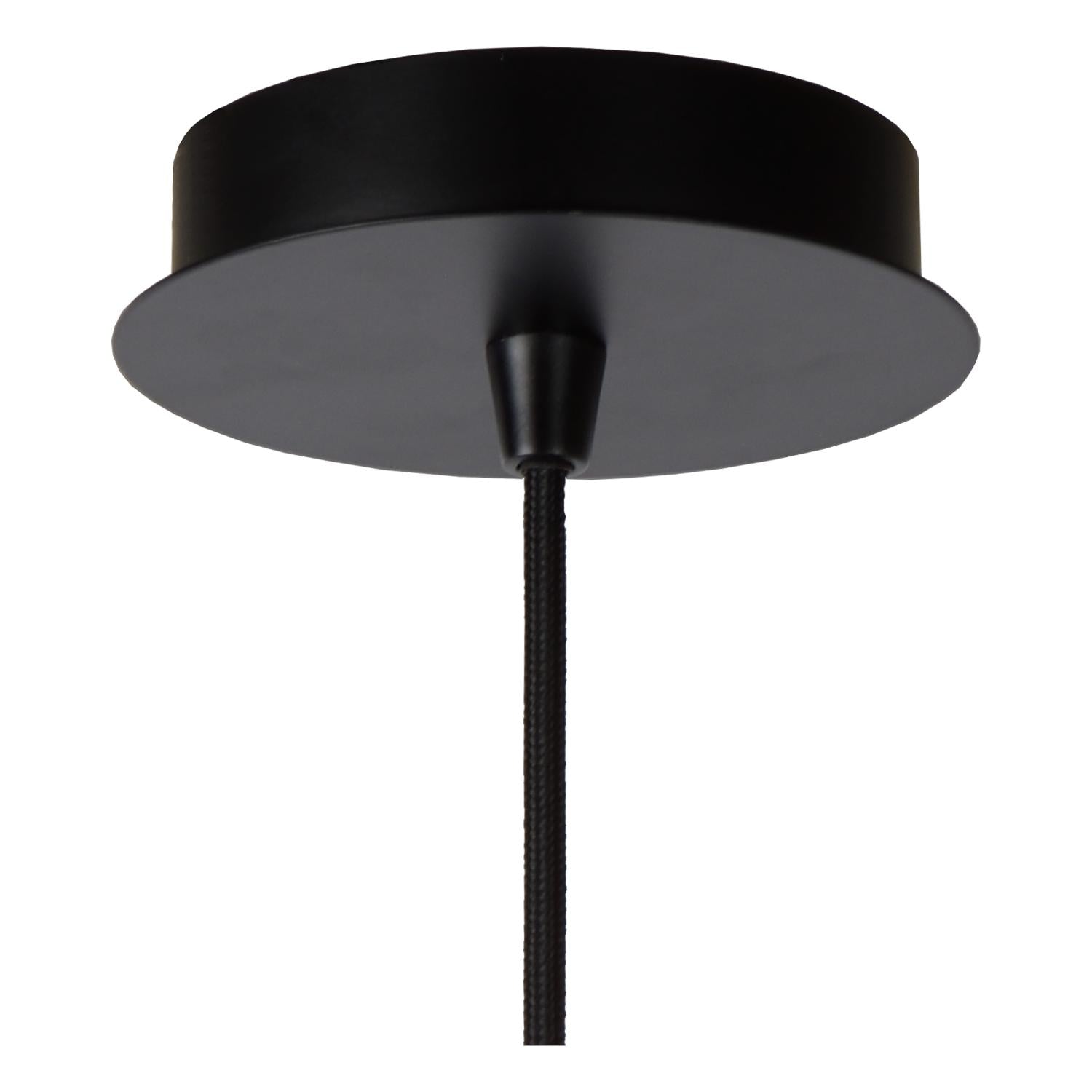 WOLFRAM - Hanglamp - Ø 65 cm - 1xE27 - Zwart
