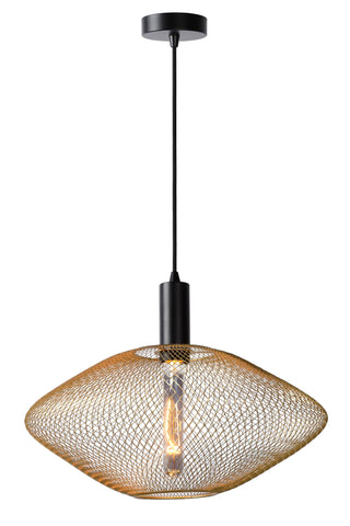 MESH - Hanglamp - Ø 45 cm - 1xE27 - Mat Goud / Messing