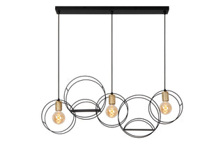 CIRCLE - Hanglamp - 3xE27 - Zwart