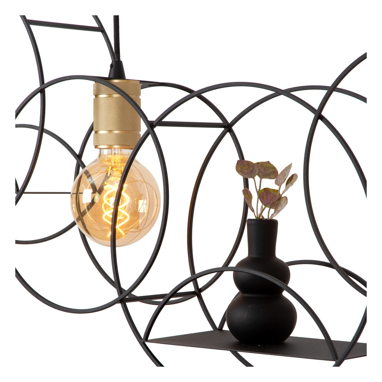 CIRCLE - Hanglamp - 3xE27 - Zwart