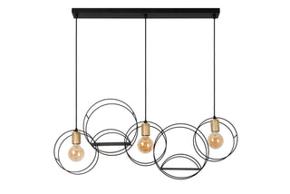 CIRCLE - Hanglamp - 3xE27 - Zwart