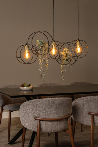 CIRCLE - Hanglamp - 3xE27 - Zwart