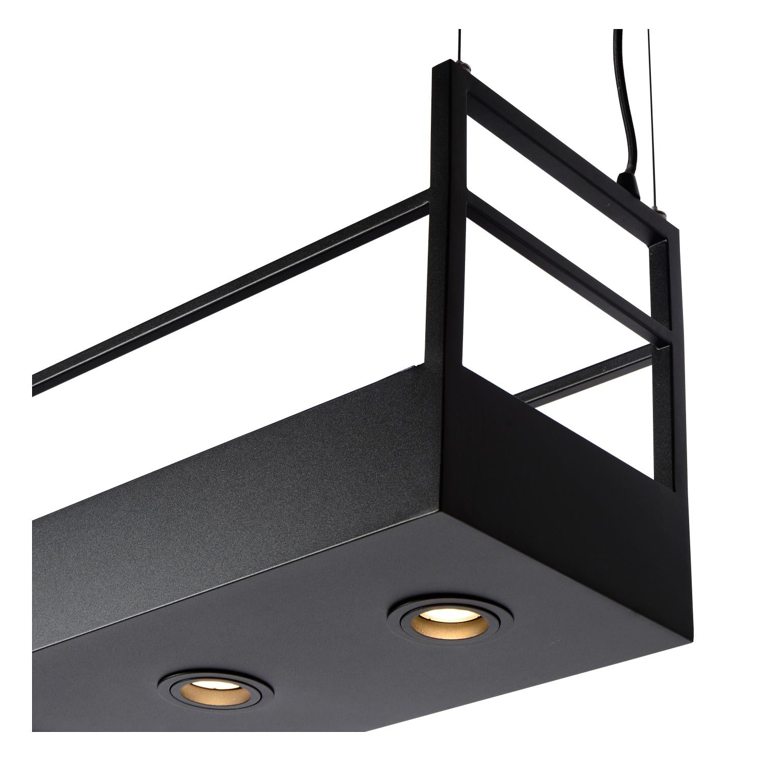 MIRAVELLE - Suspension - 6xGU10 - Noir
