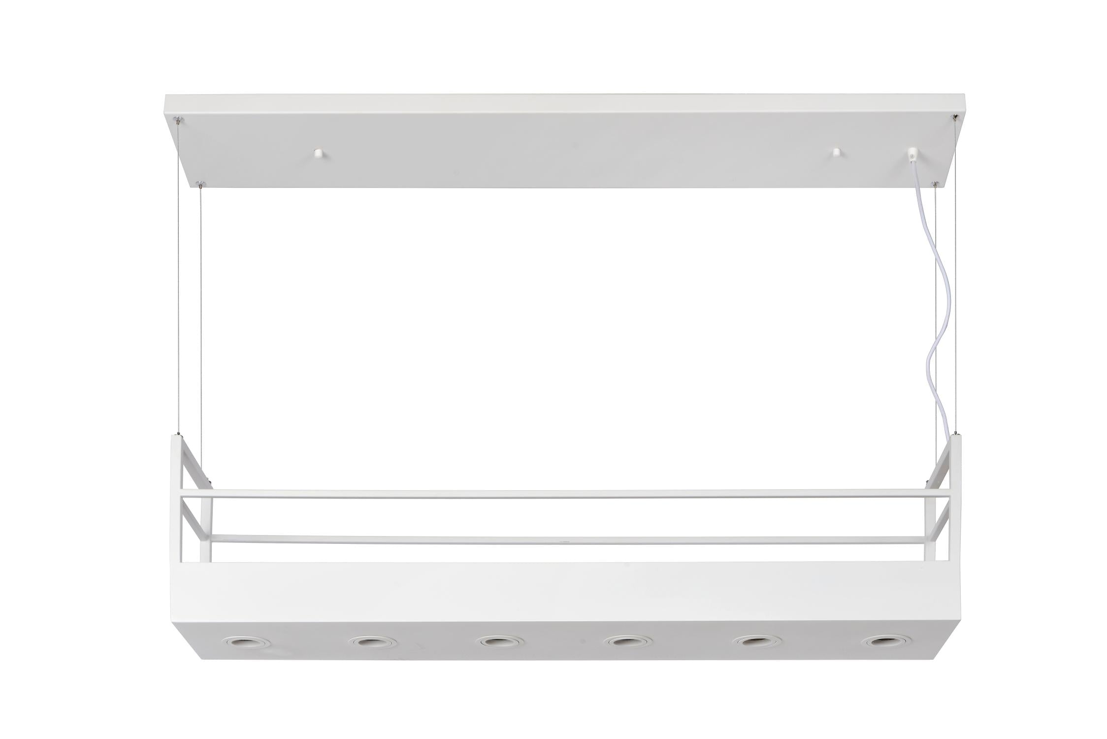 MIRAVELLE - Hanglamp - 6xGU10 - Wit