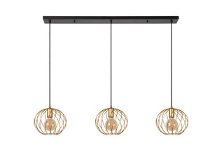 DANZA - Suspension - 3xE27 - Or mat / Laiton