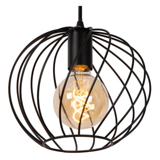 DANZA - Hanglamp - 3xE27 - Zwart