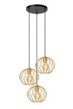 DANZA - Suspension - Ø 50 cm - 3xE27 - Or mat / Laiton