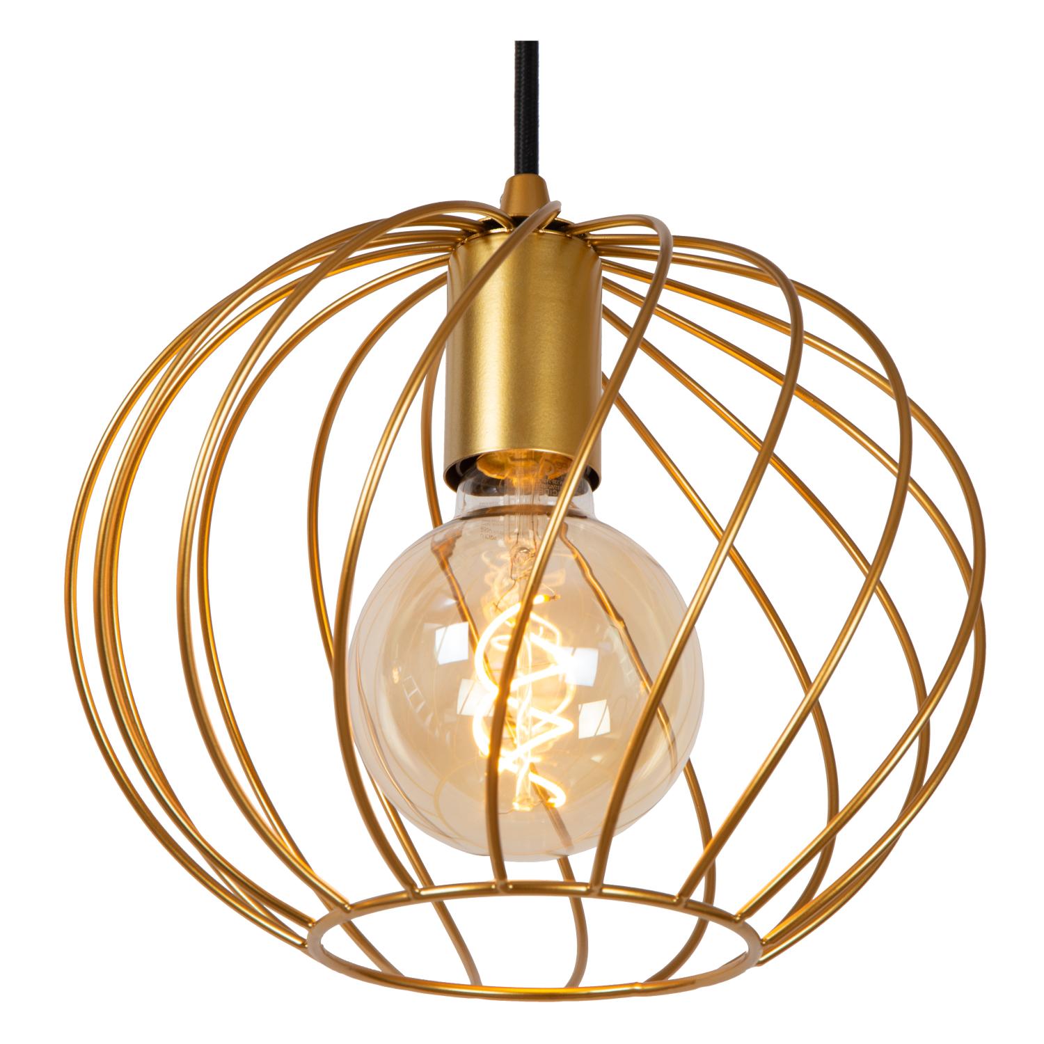 DANZA - Suspension - Ø 50 cm - 3xE27 - Or mat / Laiton