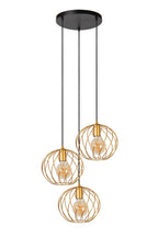 DANZA - Suspension - Ø 50 cm - 3xE27 - Or mat / Laiton