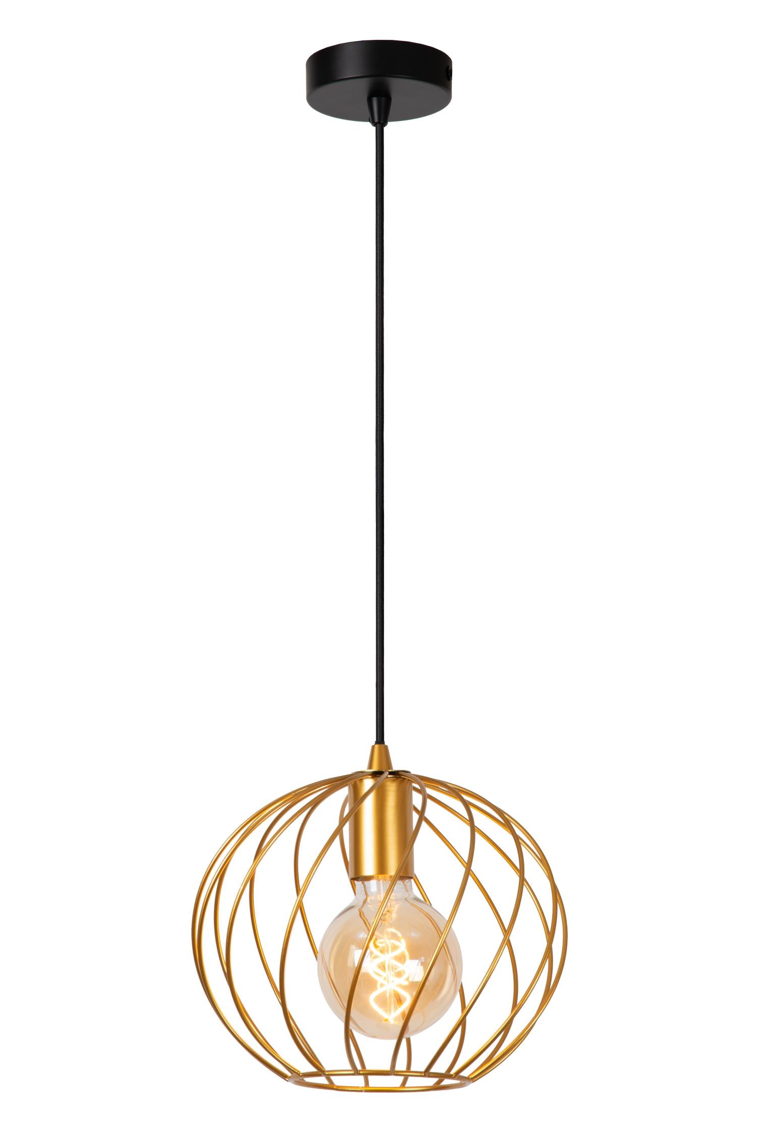 DANZA - Suspension - Ø 25 cm - 1xE27 - Or mat / Laiton