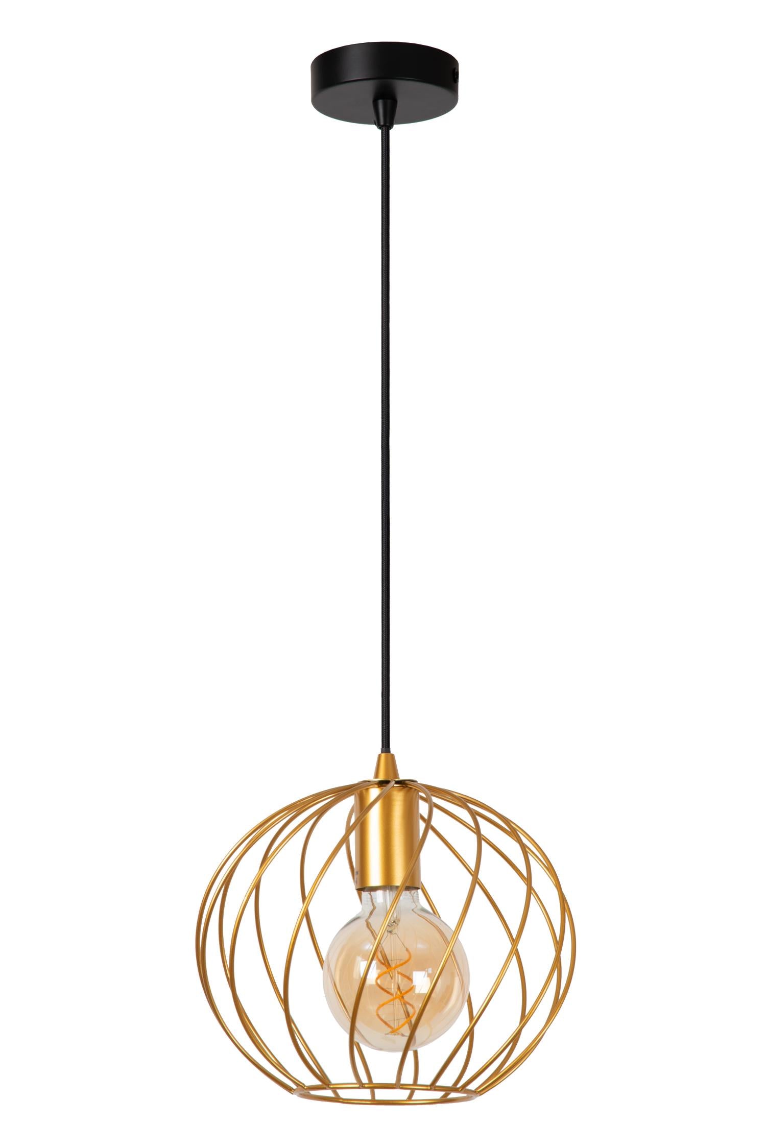 DANZA - Suspension - Ø 25 cm - 1xE27 - Or mat / Laiton