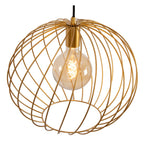 DANZA - Hanglamp - Ø 40 cm - 1xE27 - Mat Goud / Messing