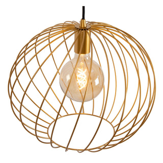 DANZA - Hanglamp - Ø 40 cm - 1xE27 - Mat Goud / Messing