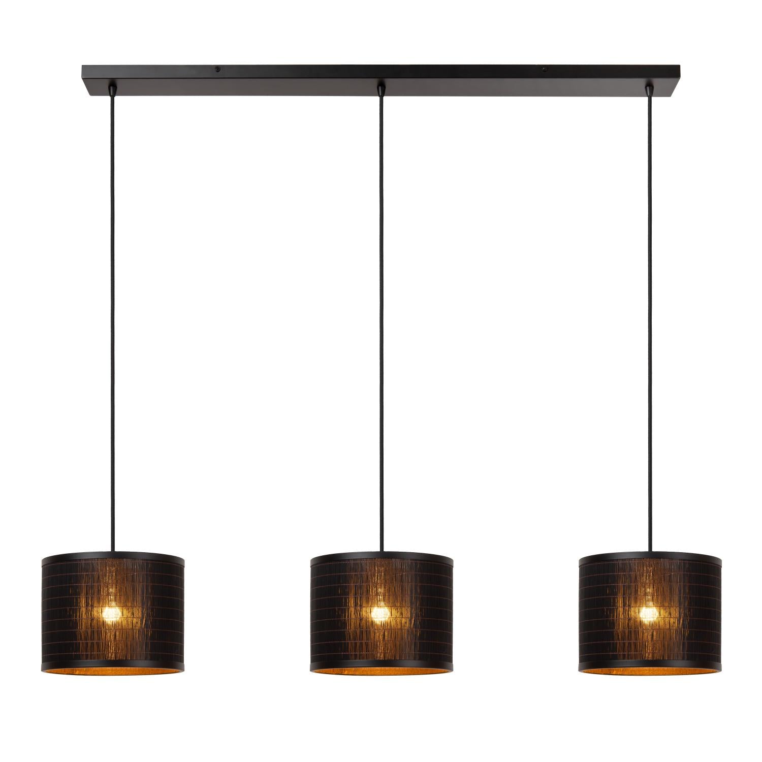 TAGALOG - Suspension - Ø 40 cm - 3xE27 - Noir | Essential
