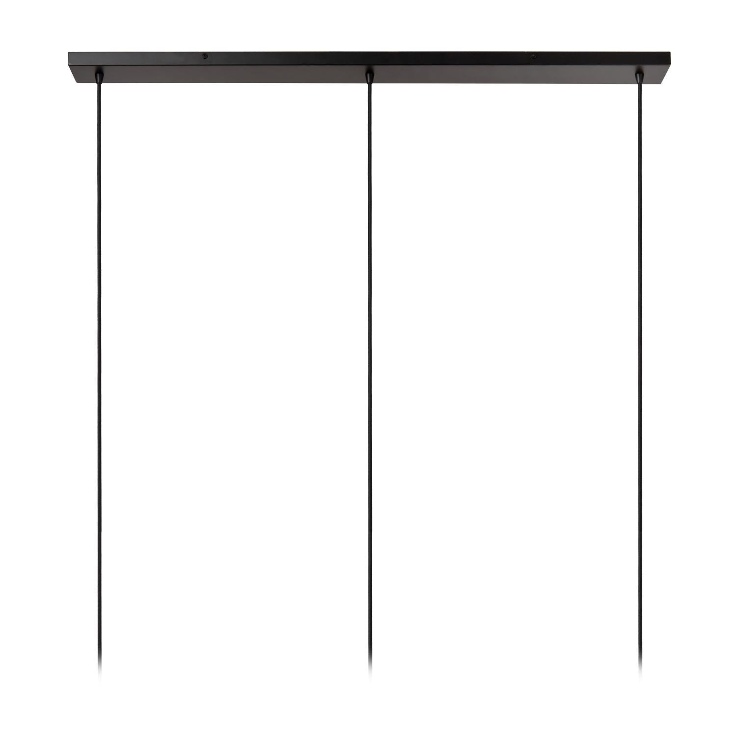TAGALOG - Suspension - Ø 40 cm - 3xE27 - Noir | Essential