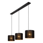 TAGALOG - Suspension - Ø 40 cm - 3xE27 - Noir | Essential