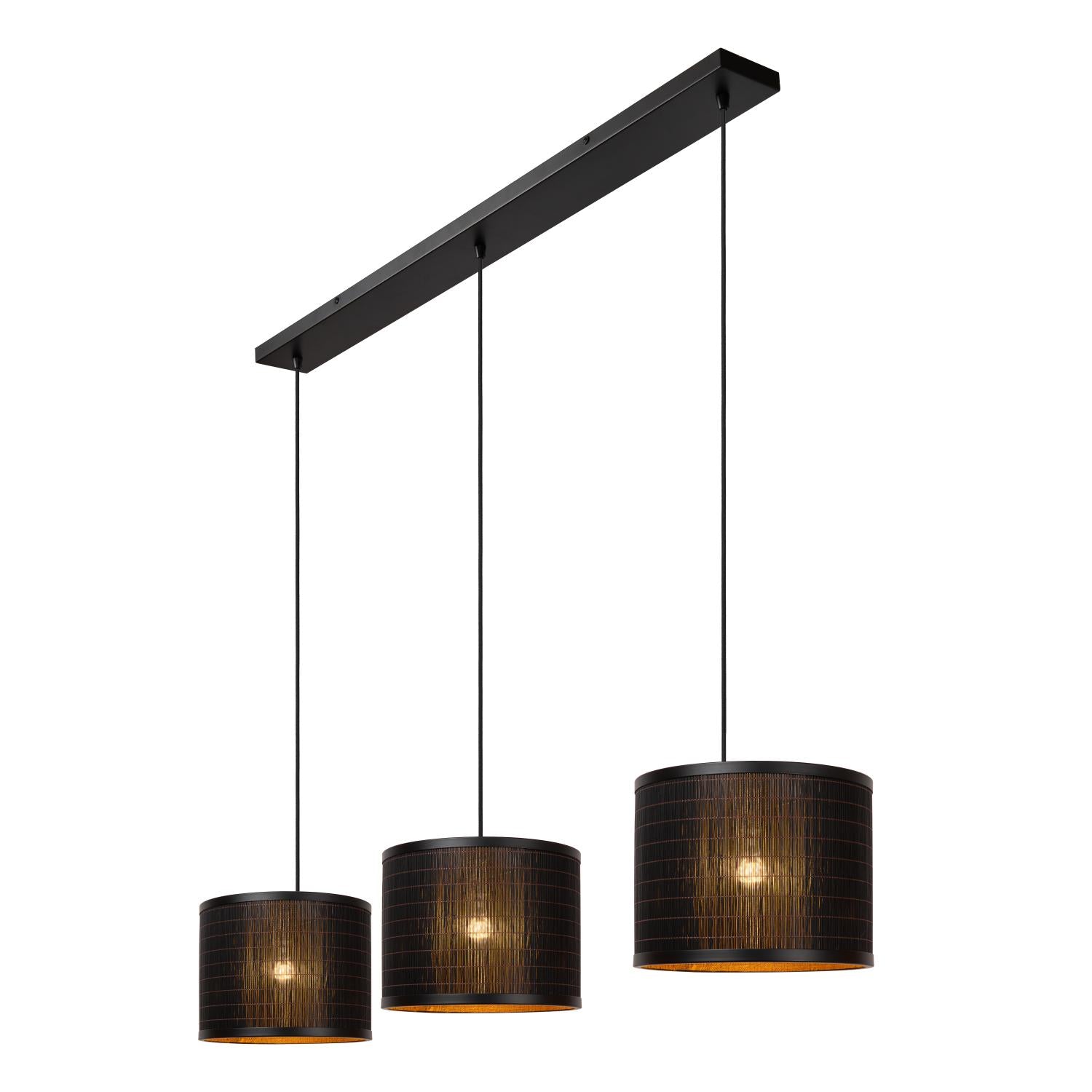 TAGALOG - Suspension - Ø 40 cm - 3xE27 - Noir | Essential