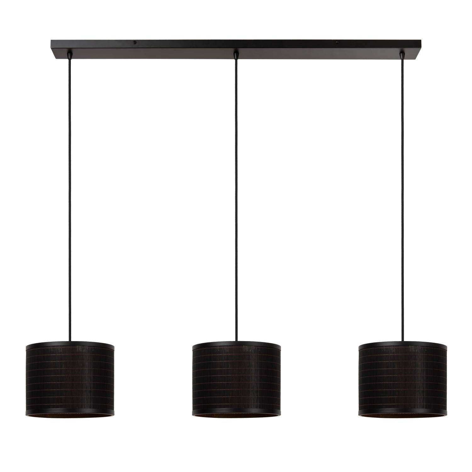 TAGALOG - Suspension - Ø 40 cm - 3xE27 - Noir | Essential