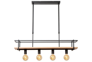 MILONGA - Pendant light - 4xE27 - Black