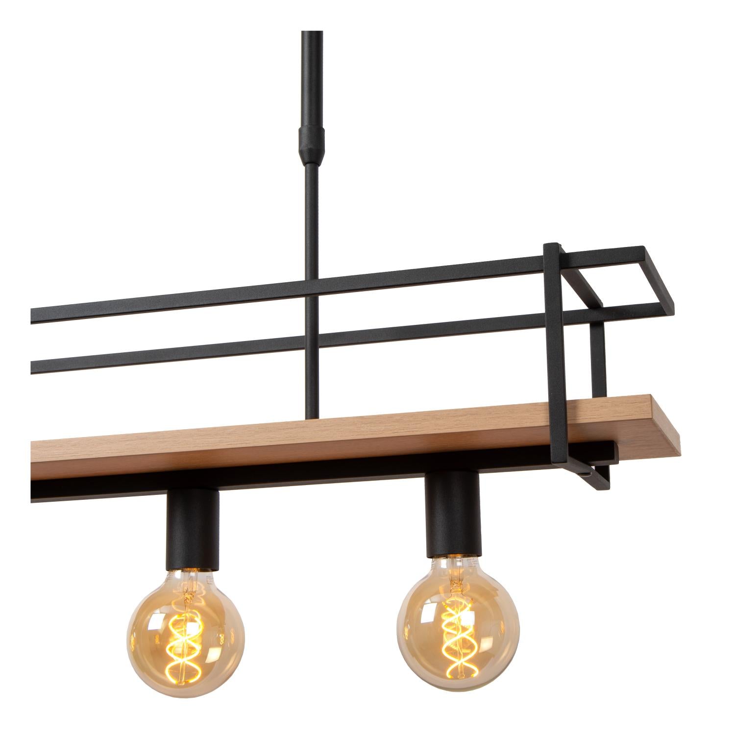 MILONGA - Pendant light - 4xE27 - Black