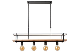 MILONGA - Pendant light - 4xE27 - Black