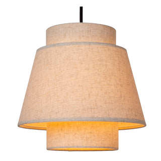 TRIBUTE - Pendant light - Ø 76 cm - 3xE27 - Suitable for high ceilings - Beige