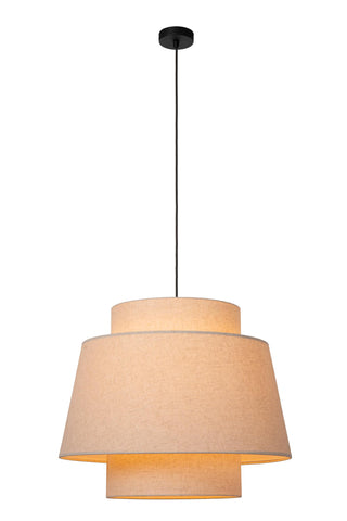 TRIBUTE - Hanglamp - Ø 60 cm - 1xE27 - Beige